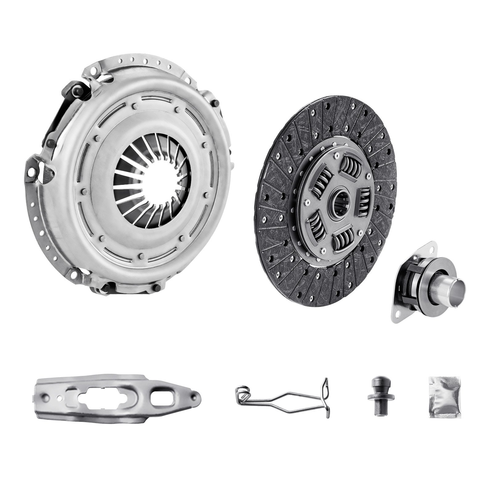 VEVOR Kupplungssatz mit Druckplatte Kupplungssatz, OEM-Ersatz-Getriebekupplungssatz, kompatibel mit 2004–2006 Smart FORFOUR (75 PS), 2005–2006 FORFOUR (64 PS), 2007 FORTWO Cabrio