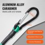 VEVOR 30-teiliges Bungee-Seile-Sortiment, 8 mm robuste Bungee-Gurte mit A3-Stahlkarabinern, inkl. 10", 18", 24", 36", 48", 60", 72", tragbare Aufbewahrungstasche, 6 Clips und Baldachin-Binder