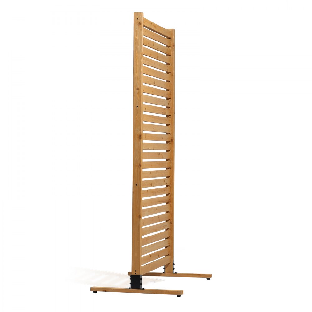VEVOR Sichtschutz aus Holz, 91x6,3x187 cm, Raumteiler für den Außenbereich, freistehender Raumtrenner, dekorativer Trennwand für die Terrasse, Außentrennwand für Balkon, Terrasse, Rasen, Garten