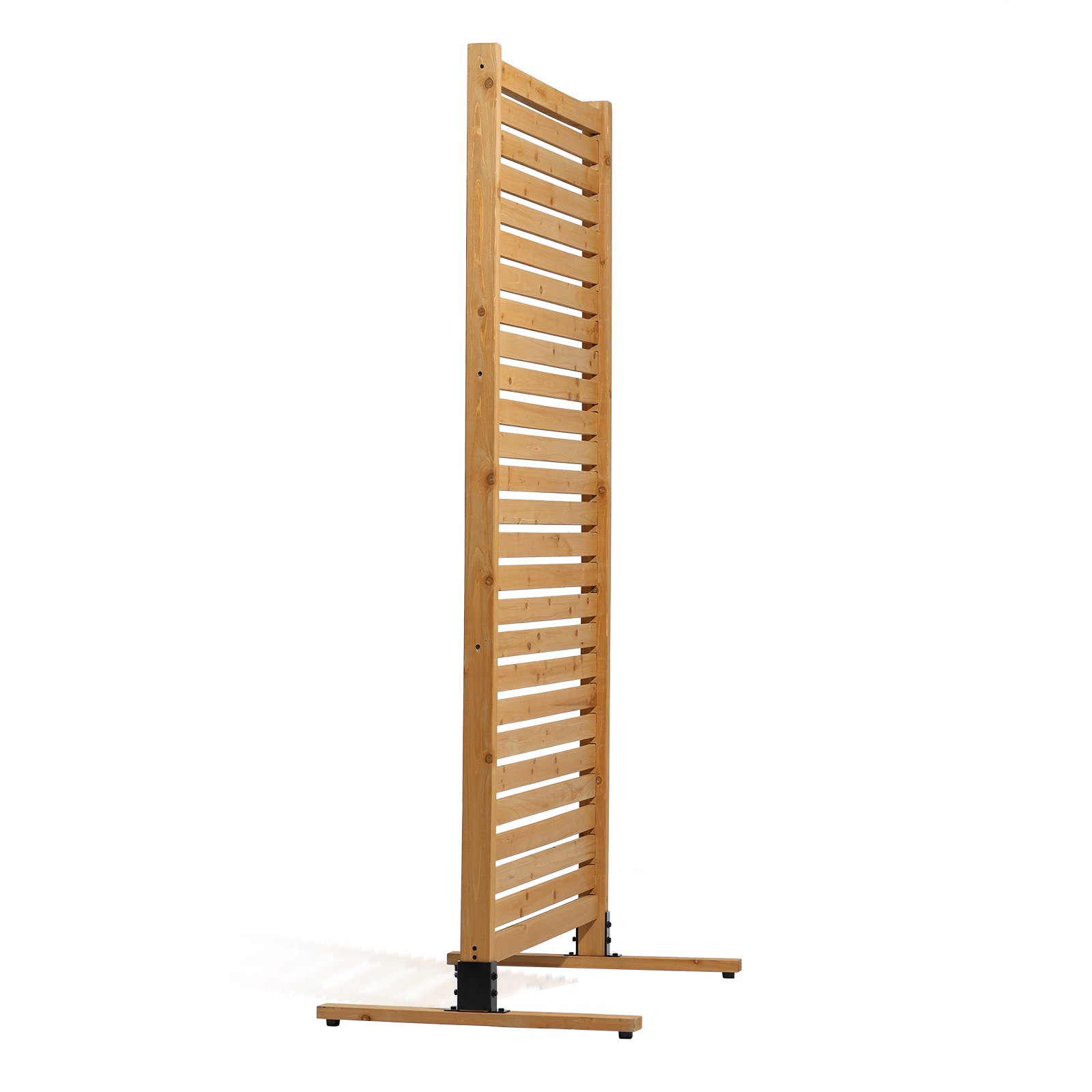 VEVOR Sichtschutz aus Holz, 91x6,3x187 cm, Raumteiler für den Außenbereich, freistehender Raumtrenner, dekorativer Trennwand für die Terrasse, Außentrennwand für Balkon, Terrasse, Rasen, Garten