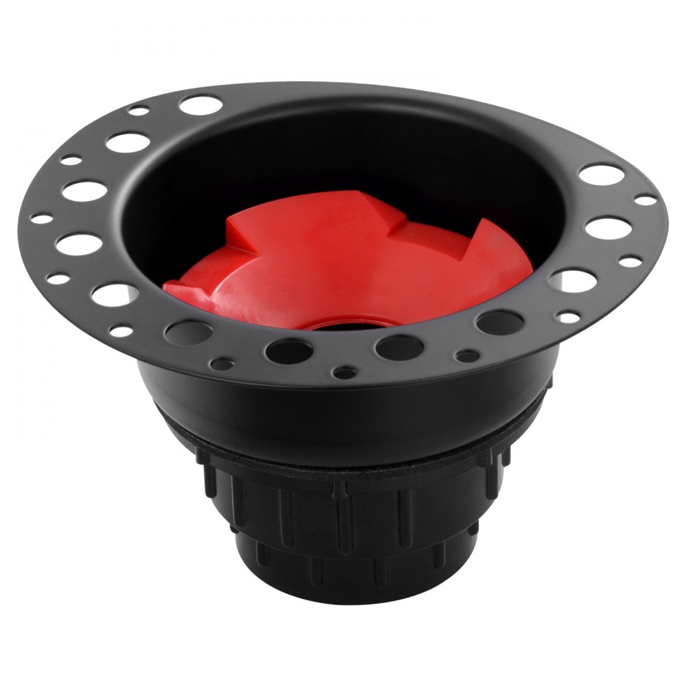 VEVOR ABS-Ablaufset, 178x158x102mm, Badewannen-Ablauf-Rohbauset, mit ABS-Adapter für Ablaufgarnitur, kompatibel mit freistehenden Badewannen, bodenmontierten Badewannen & Inselbadewannen