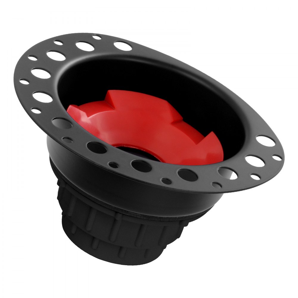 VEVOR ABS drain set, 178x158x102mm, bathtub drain rough-in set, with ABS adapter for drain fitting, compatible with freestanding bathtubs, floor-mounted bathtubs & island bathtubs