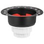 VEVOR PVC drain set for freestanding bathtubs, bathtub drain rough-in set, with PVC adapter for drain fitting, compatible with freestanding bathtubs, floor-mounted bathtubs & island bathtubs
