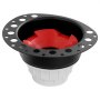 VEVOR PVC drain set for freestanding bathtubs, bathtub drain rough-in set, with PVC adapter for drain fitting, compatible with freestanding bathtubs, floor-mounted bathtubs & island bathtubs