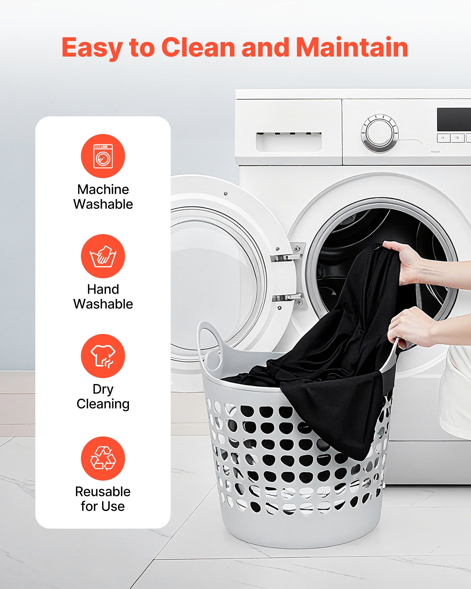 VEVOR 6 x Tischdecke Tischwäsche 1778x3048 mm, wiederverwendbarer Tischdeckenschutz, maschinenwaschbares Tischtuch aus Polyestergewebe für Hochzeiten Bankette formelle Veranstaltungen, Schwarz