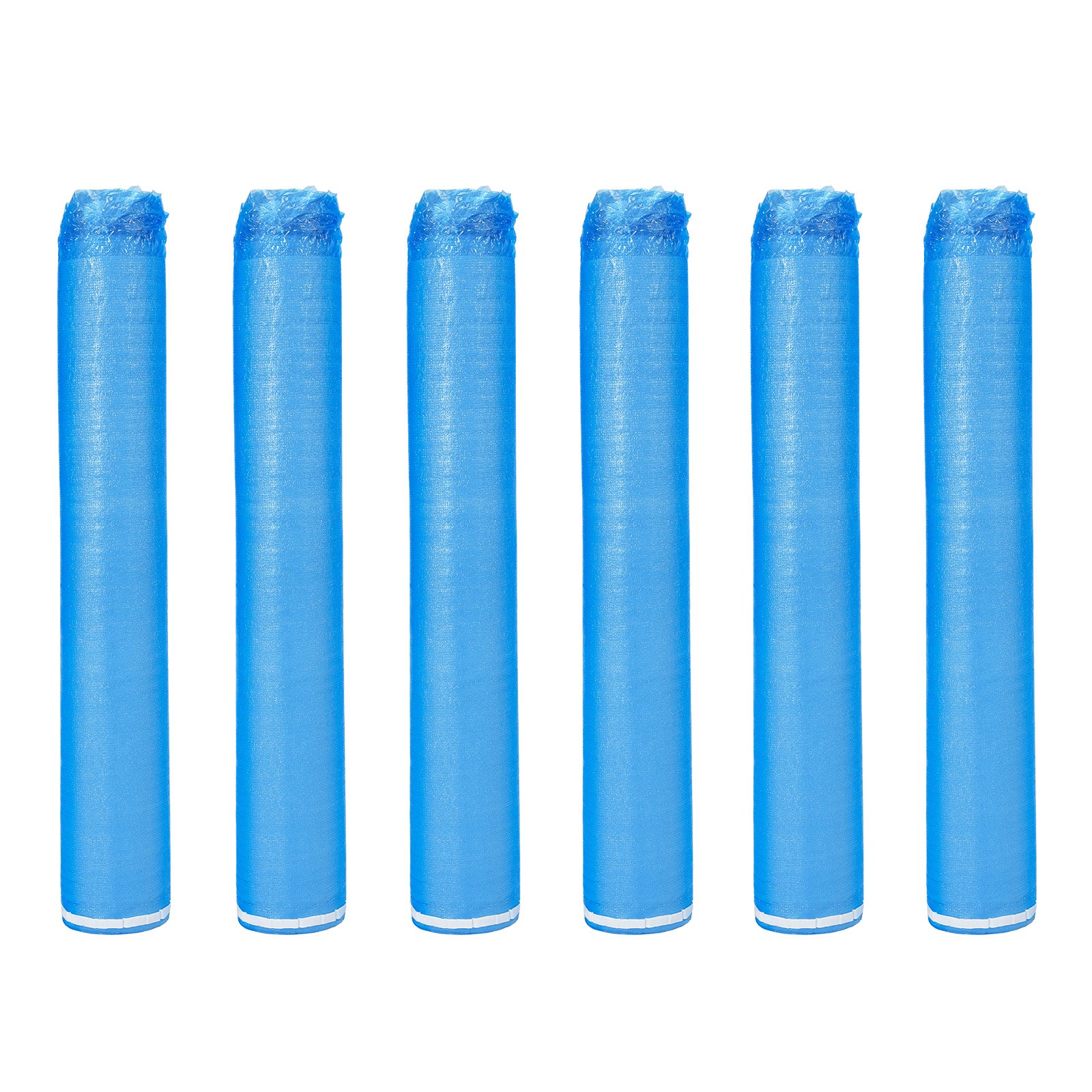 VEVOR Trittschalldämmung, 55,8 m², 3-in-1 2 mm dicke Dämmungunterlage mit Klebeband & Dampfsperre, EPE-Schaum mit blauem PE, Schalldämmung & Geräuschreduzierung, für Laminat-Holzböden, 6 Stk.