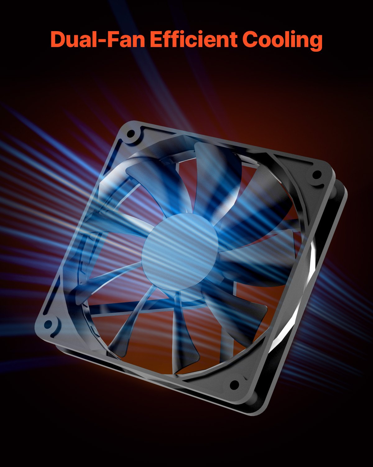 VEVOR PC-Gaming-Gehäuse, Mid-Tower, gehärtetes Glaspanel mit hohem Luftstrom, Staubfilter, 2x 120-mm-Lüfter, Kabelmanagement, für GPUs mit bis zu 360 mm Länge, kompatibel mit ATX/M-ATX/ITX