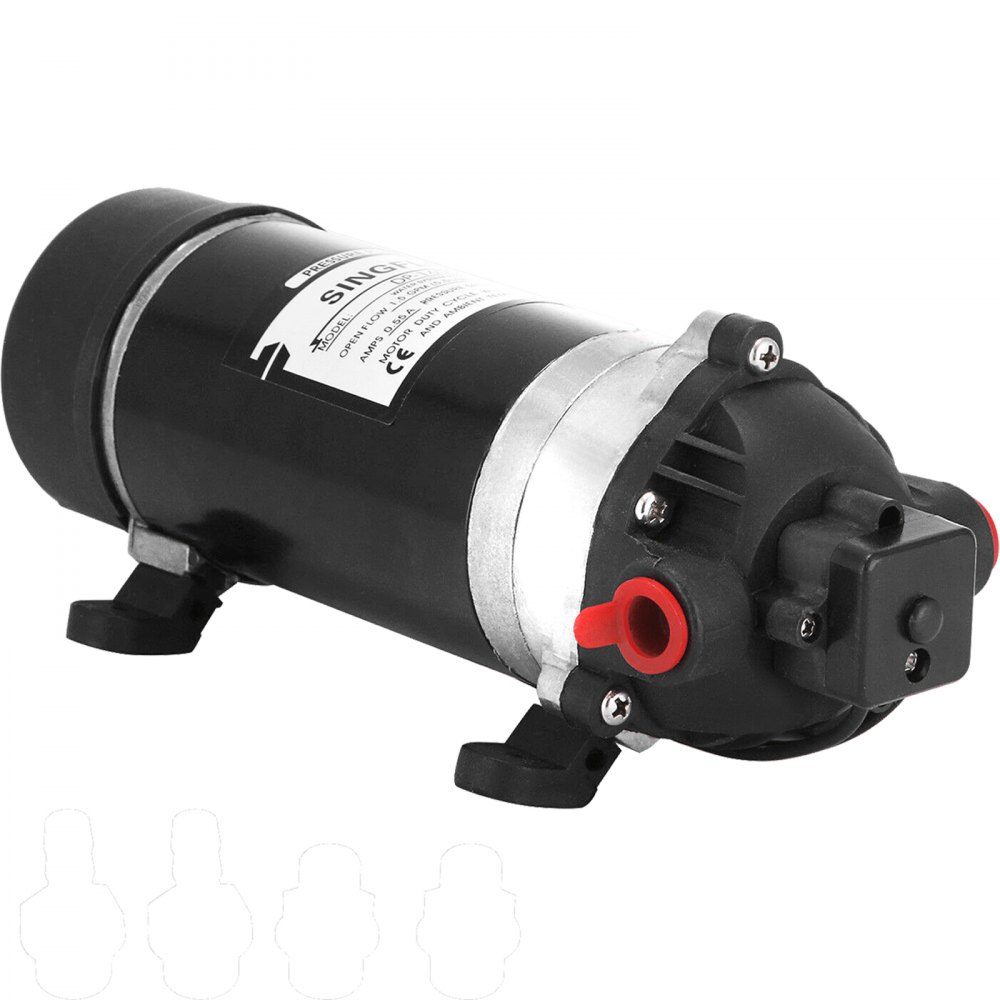 120v Viton Salzwasser Druckpumpe Wasserpumpe Membranpumpe Solarpumpe 11 Bar