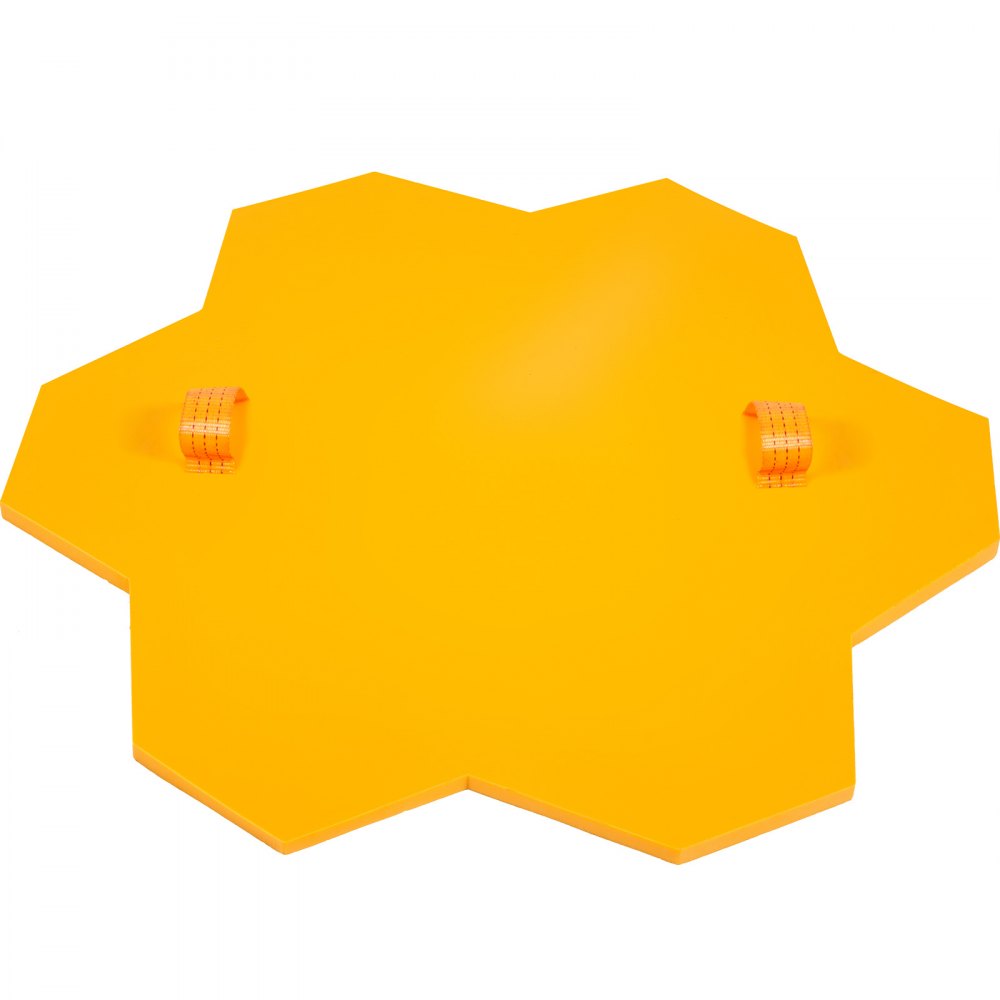 Vevor Betonformen 76x76cm Schalungsform Steinstruktur Gießform 4 Stk. Sechseckig