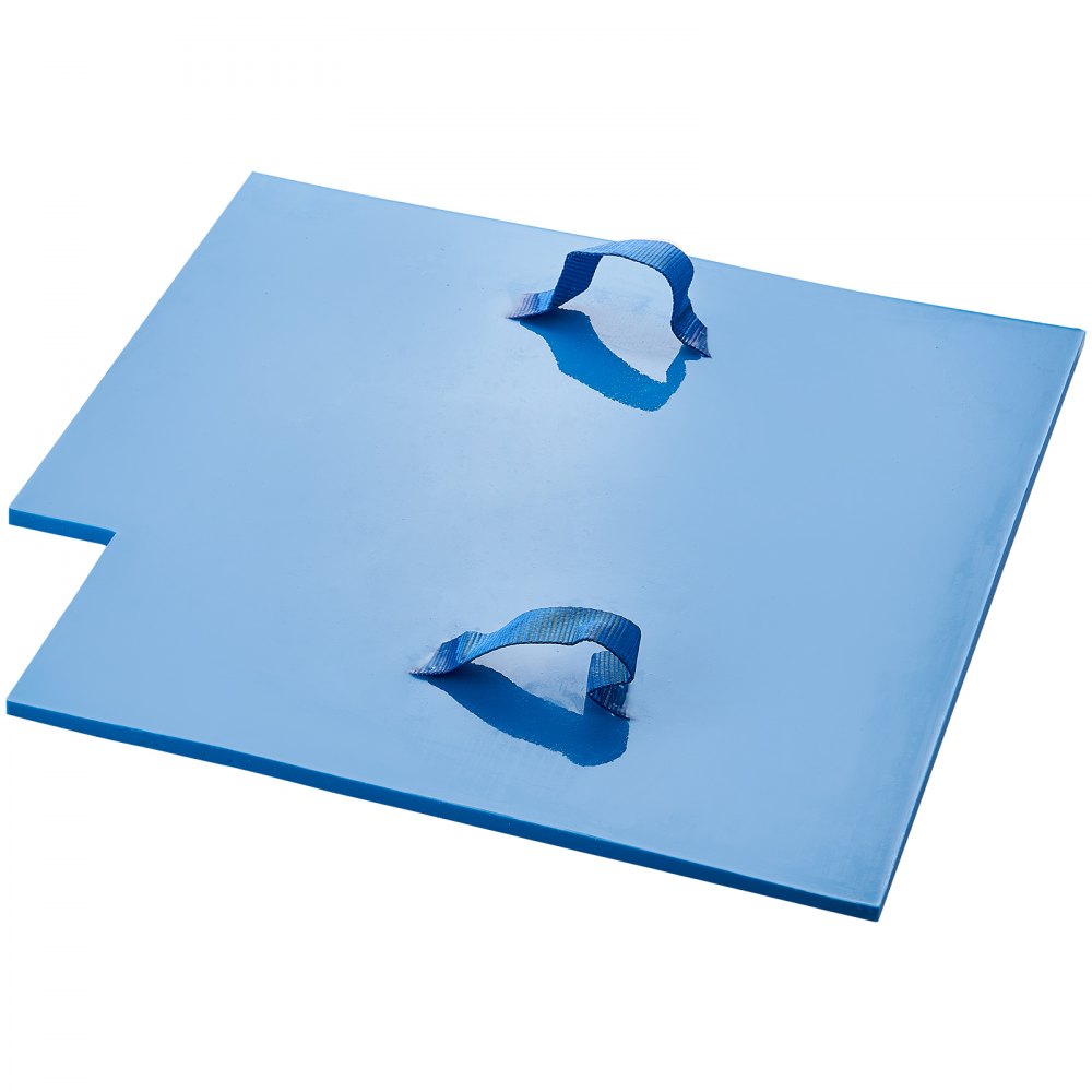 VEVOR Betonstempelmatte, 61 x 61 cm, 7 Stück, Betonstrukturhaut, Polyurethan-Stempel, Steinfliesen-Strukturmatte, Schieferbodenabdruck, nahtloser Stempel, Betonformen für dekorative Außenbereiche, mehrfarbig