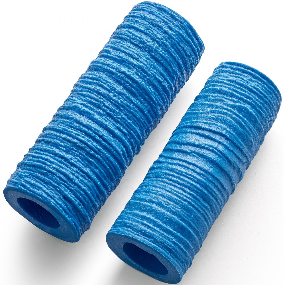 VEVOR Betonstempel, 8-1/2 x 3 Zoll und 7-1/2 x 2 Zoll, Beton-Polyurethan-Stempelrolle, Steinfliesen-Strukturmatte, Schieferbodenabdruck, nahtloser Stempel, Betonstrukturierungshautformen für dekorative Außenbereiche