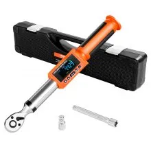 VEVOR Digitaler Drehmomentschlüssel 3/8 Zoll Antrieb 0-135Nm 72 Zähne ±2%