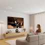 VEVOR 2 Einbaulautsprecher Bluetooth 203,2 mm, 2-Wege Lautsprecher mit Verstärker & 50 W Spitzenleistung, Kabelgebundene Deckenlautsprecher für Heimkino, Überdachte Terrasse & Flächenbündige Montage
