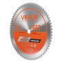 VEVOR Kreissägeblatt (355 mm φ & 66 scharfe Zähne & 2,4 mm Dicke) ideal für Metallschneiden, kompatibel mit Kreissäge, Sägeblatt aus legiertem Stahl mit geräuschreduzierenden Wärmeabzügen