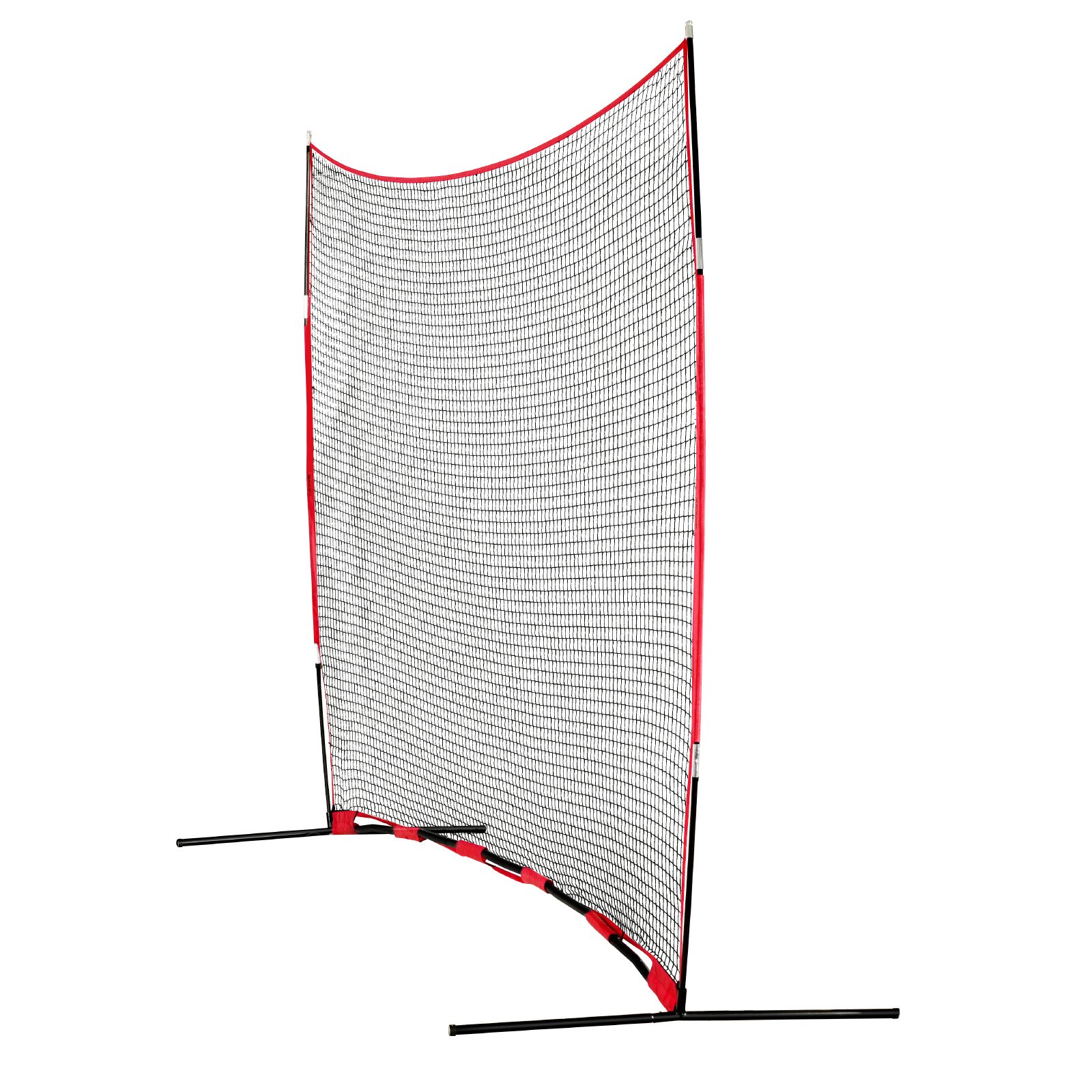 VEVOR Barrikaden-Backstop-Netz, Ballsport-Absperrnetz, 507 x 140 x 312 cm Tragbare Übungsausrüstung mit Tragetasche, Schutzschirm für Baseball, Softball, Fußball Training für den Garten