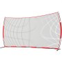 VEVOR Barricade Backstop Net, 20x10 ft Ball Sports Barrier Netting, Portable Practice Equipment with Carry Bag, Protection Screen for Baseball Softball Lacrosse Soccer Hockey Training, for Backyard