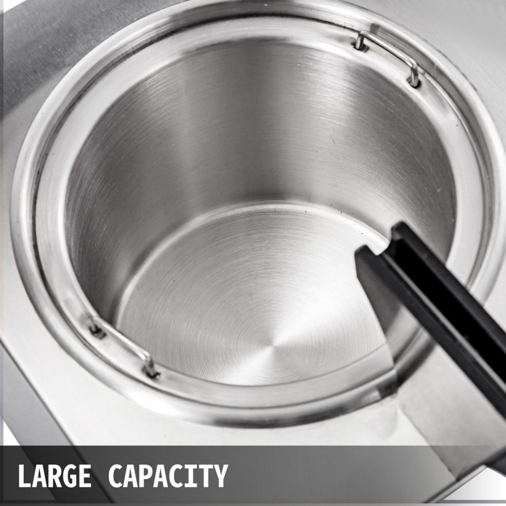 VEVOR Elektrischer Fudge Nacho Käse Schokolade Spender Wärmer  für Restaurant usw. mit 2 pumpe