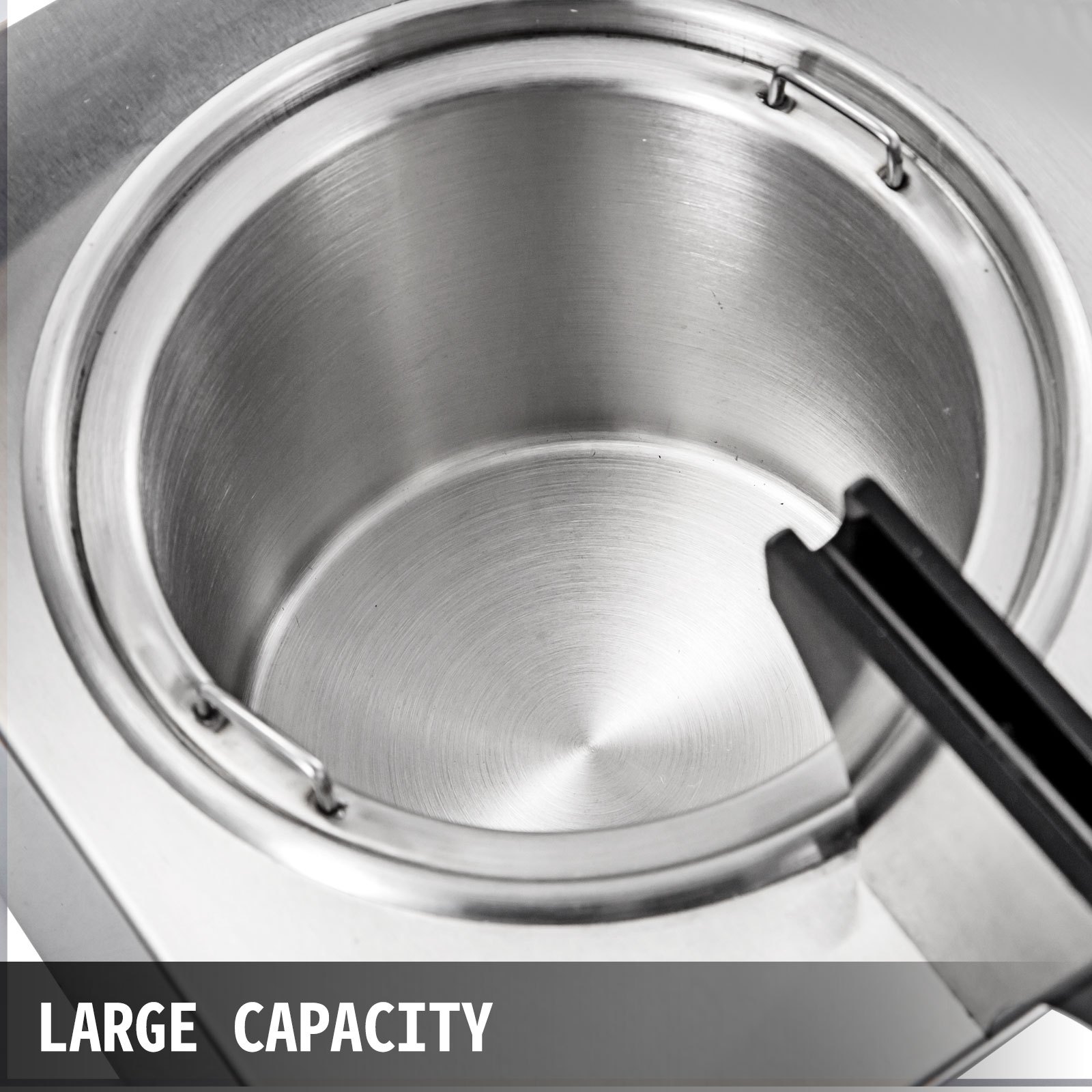 VEVOR Elektrischer Fudge Nacho Käse Schokolade Spender Wärmer  für Restaurant usw. mit 2 pumpe