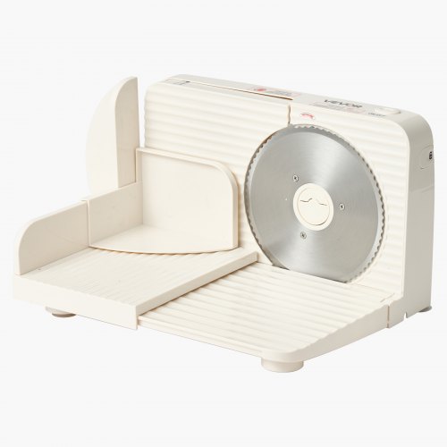 VEVOR Allesschneider Fleischschneider 180 W elektrische Aufschnittmaschine mit 17 cm Klinge, Fleischschneidemaschine mit 0–15 mm einstellbarer Dicke,