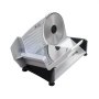 VEVOR Meat Slicer, 200W Electric Deli Slicer Machine with 190 mm Sharp Blade, Home Meat-Slicer with 70-100 RPM Slicing Speed, 0-15 mm Adjustable Thickness, for Frozen Meat, Ham, Baguett & Prime Steak