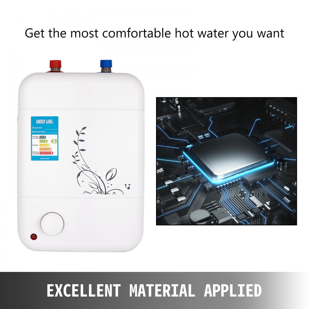 Warmwasserspeicher Boiler Untertischgerät 10l High Efficiency Küche Badezimmer