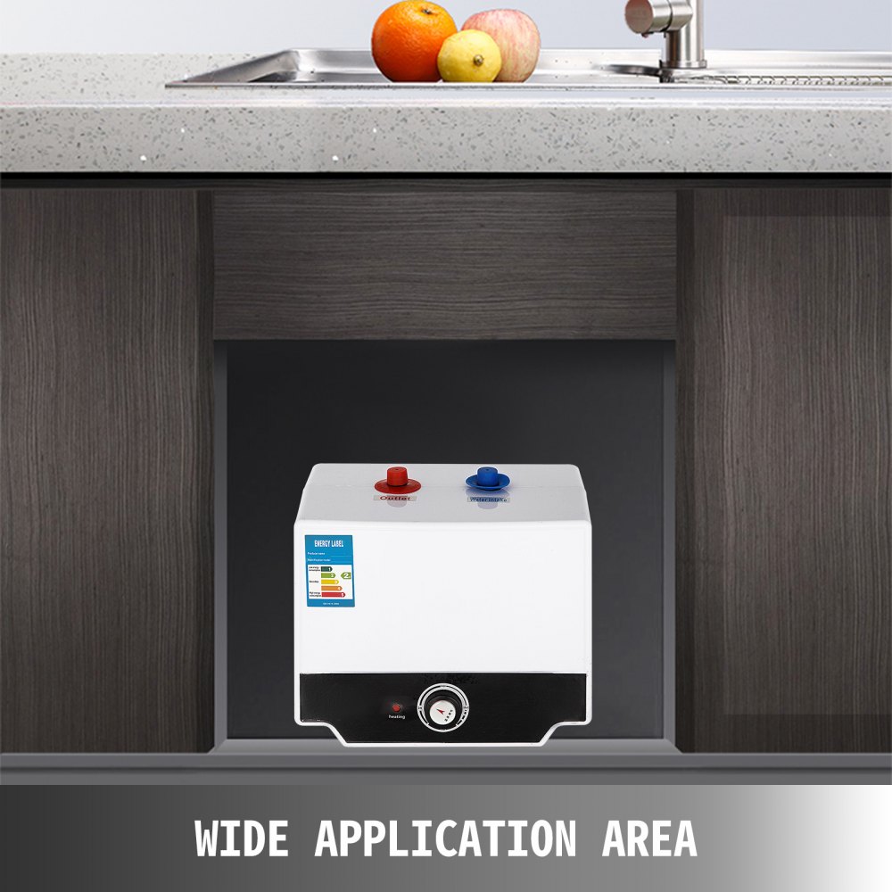 Warmwasserspeicher Boiler Untertischgerät 15l Edelstahl Einstellbar 1500w