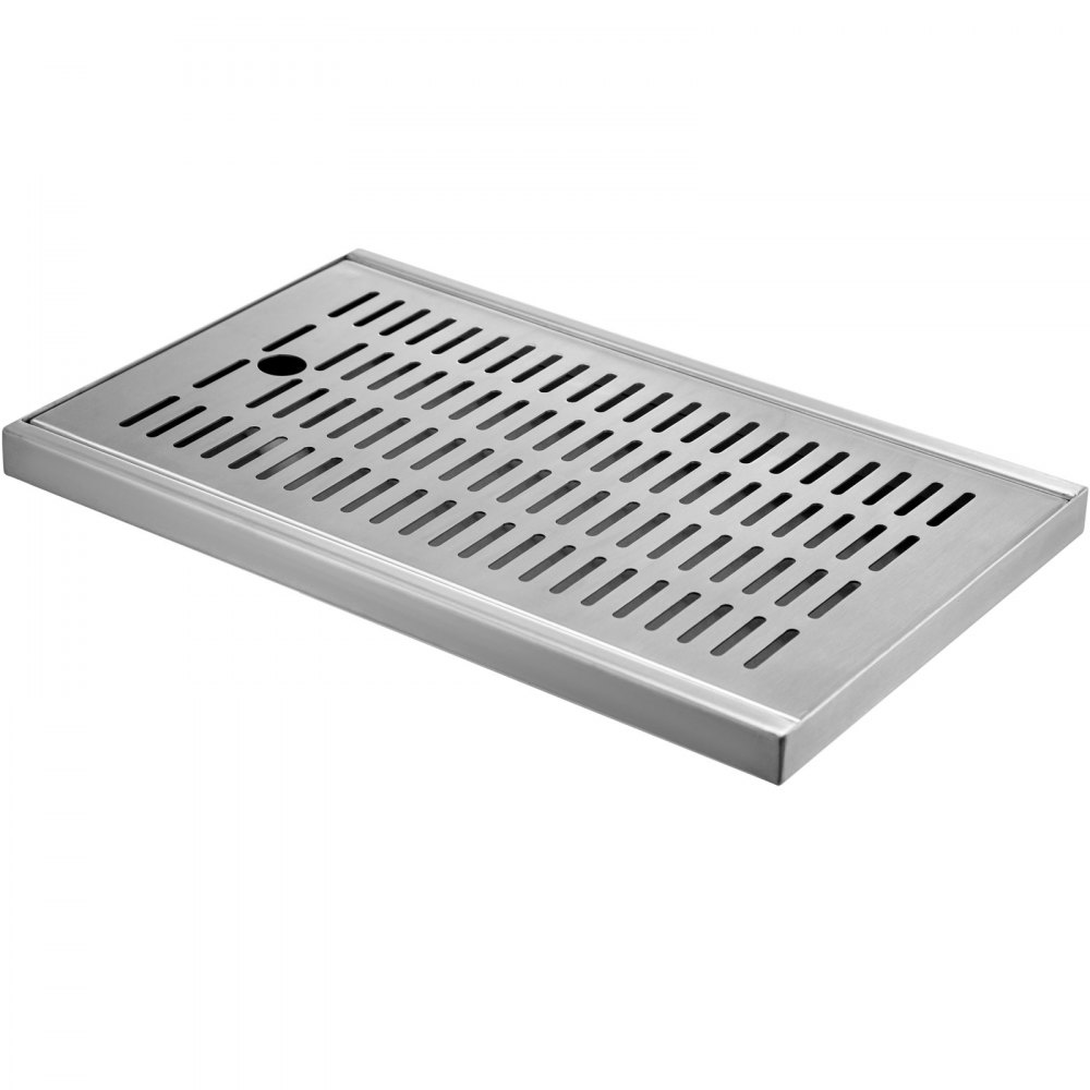 Vevor Tropfblech Zum Auflegen 440x195x27 Mm Edelstahl Tropfblech Zapfanlage