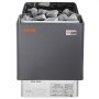 VEVOR Saunaofen, 6 kW, 400 V, 3N tragbarer Saunaofen für drinnen & draußen mit 3-Stunden-Timer, digitaler Regler für 5–9 m³ großes Zuhause, gewerbliche Nutzung in Hotel-Spa-Duschen, max. 110 °C