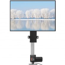 VEVOR TV-Ständer für 30-50 Zoll LCD-LED-Plasmafernseher, Automatischer TV-Ständer, Aufzug für Fernseher, TV Lift Halterung 97,4 bis 167,4 cm, Höhenverstellbar & Stabil Max. 60 kg
