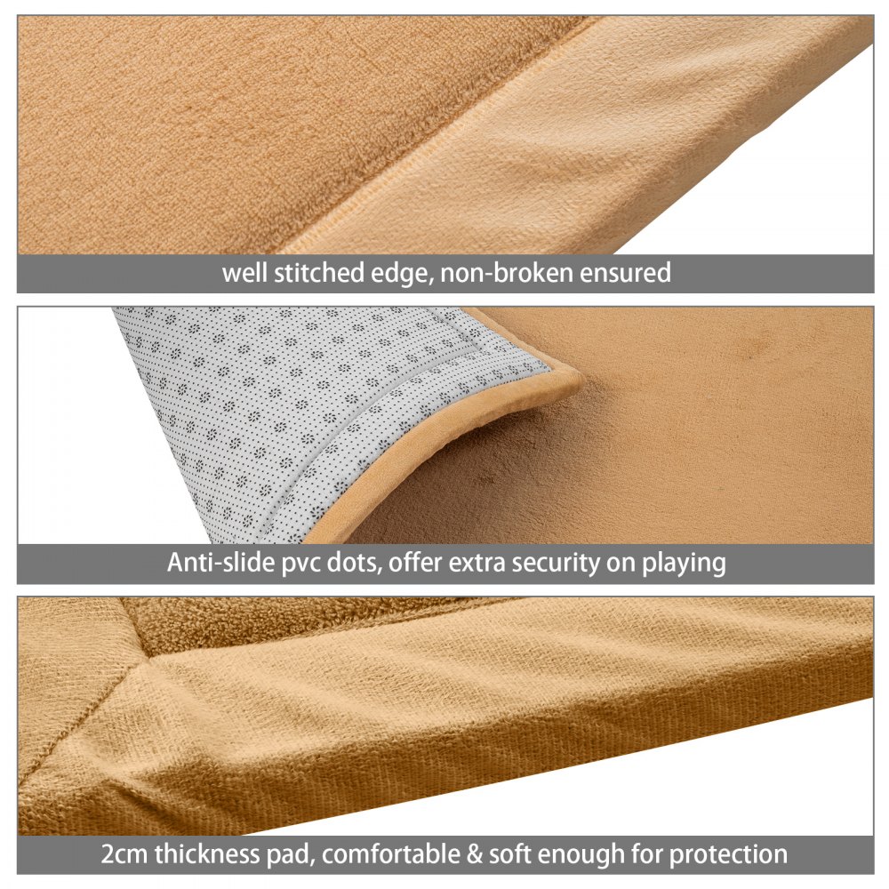 Spielmatte Kinderzimmer Kinderteppich Spielteppich 2x4m Spieldecke 2cm Dick