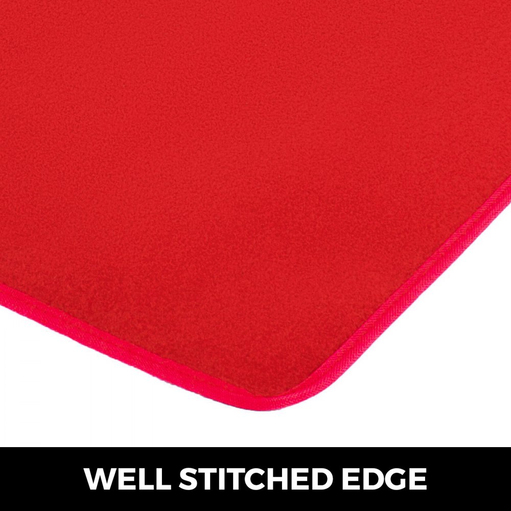 3x30ft Roter Teppich Eventteppich Aus Gummi Empfangsteppich Anti-rutsch