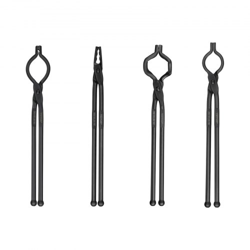 Blacksmith Wolf Backenzange & Schmiedehammer Set – 40,6 Cm, Aus Stahl & Holz