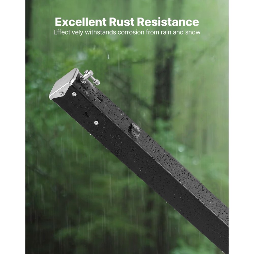 VEVOR RV Follow Sattelkupplungs-Fahrwerksbein 179014, 825 mm universeller Stützfuß Stütze Ersatz, kompatibel mit Lippert Venture Atwood Stromberg Carlson Systems, mit Stift & Basis