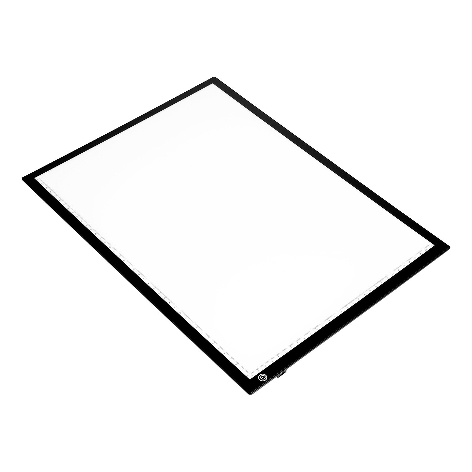 VEVOR Leuchttafel A3 LED Leuchtpad Leuchtkasten mit 3-stufig dimmbarer Helligkeit, USB-betriebenere Leuchtplatte zum Nachzeichnen, Leuchtbox für Diamantmalerei Animation Skizzieren Zeichnen schwarz