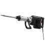 VEVOR Abbruchhammer 3000 W elektrischer Betonhammer, 1700 BPM Presslufthammer mit Spitzmeißel & Tragekoffer & Handschuhe & Schutzbrille, für Beton Wände Ziegel Fliesen Fundamente Schwarz