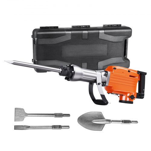 VEVOR Abbruchhammer Stemmhammer Stemmhämmer Hochleistung-Abbruchhammer 2200W Stemmhammer Meißelhammer Schlaghammer