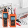 VEVOR Kabelsuchgerät, Kabel-Tracker, Spannungsbereich 12–600 V, Stromkreis- & Leitungsbruch-Ortungsgerät, Ausfahrbar auf 2 km für unterirdische Rohre, elektrische Zäune, versteckte Kabel