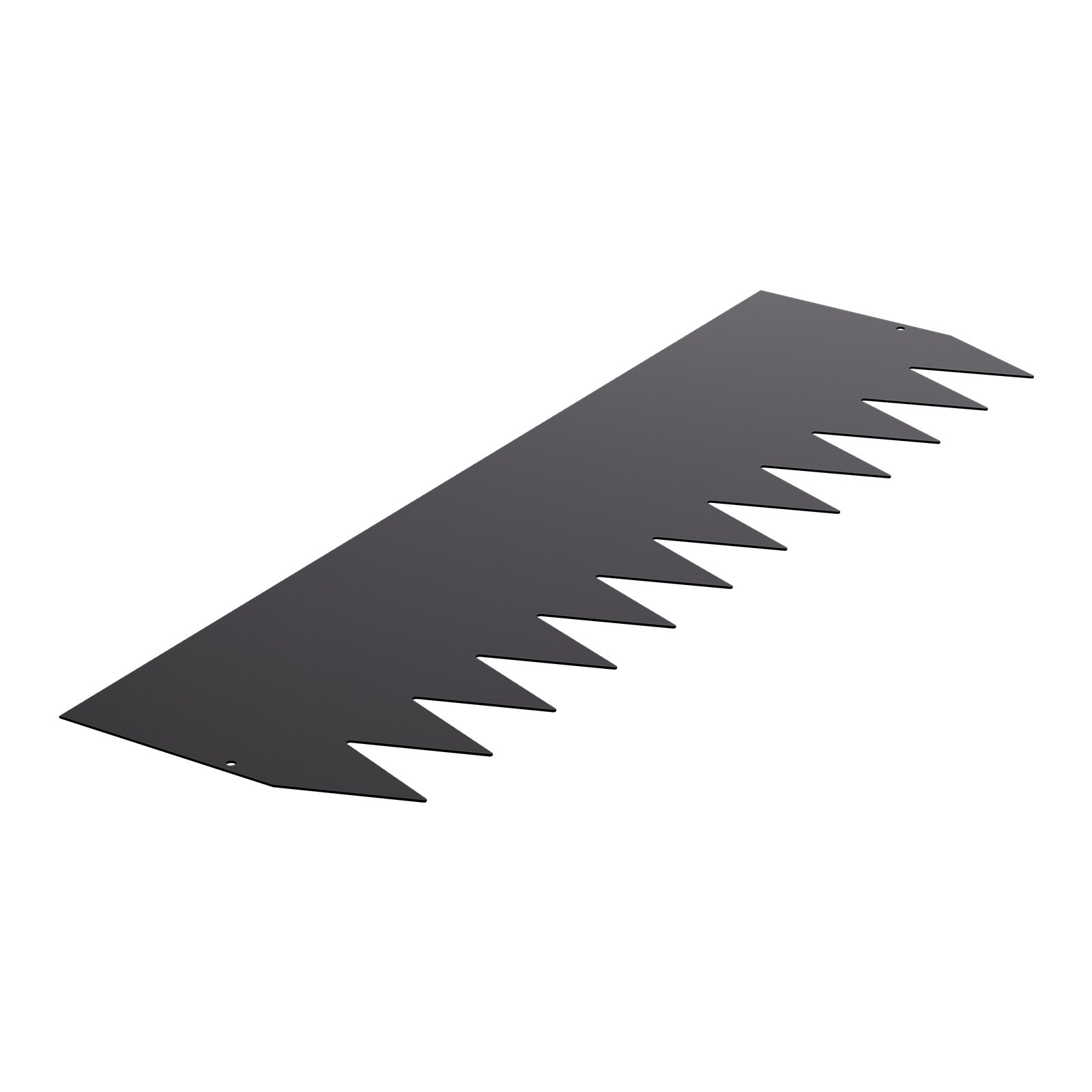 VEVOR Rasenkante, 4er-Set, 1016x304,8x1,5 mm, rostbeständige Beeteinfassung aus Metall, Beetumrandung, Raseneinfassung, einfach zu installieren, Trennwand für Blumenbeete, Hofwege schwarz
