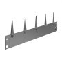 VEVOR Rasenkante 5er-Pack, Beeteinfassung 990x156 mm, Metall-Beetumrandung, biegbare Garteneinfassung, robuste Gartenpalisade, einfach zu installieren, Blumenbeet-Gartenweg-Teiler, dunkelgrau