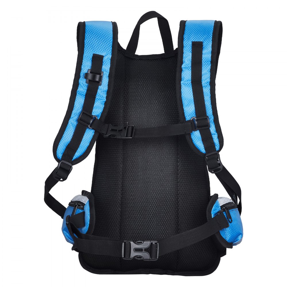 VEVOR Laufrucksack Trinkrucksack 3L Laufen TPU Fahrradrucksack Wandern Blau