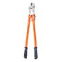 VEVOR Bolzenschneider Bolzenschere 609,6 mm, 8/10/11 mm Bolzenschneider 56–60 HRC Seitenschneider Bolzenschere Kettenschneider Zum Schneiden von Stahldrähten, Ketten, usw. Drahtschneider Drahtschere