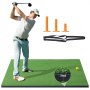 VEVOR Golfschlagmatte Übungsmatte 152x152cm Trainingshilfe Tragbar Faltbar