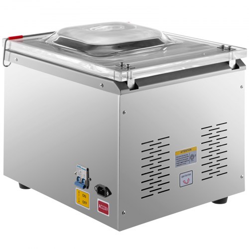 Kammer-Vakuumiergerät DZ-260S – 220V, 120W, Edelstahl/Acryl, Für Lebensmittel & Großküchen (bis 30x26 Cm Beutel)