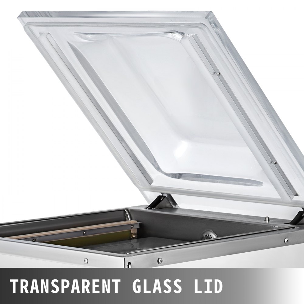 Vakuumierer Vakuumiergerät Vakuummaschine Dz-400t 20 M³/h Rostfreier Stahl