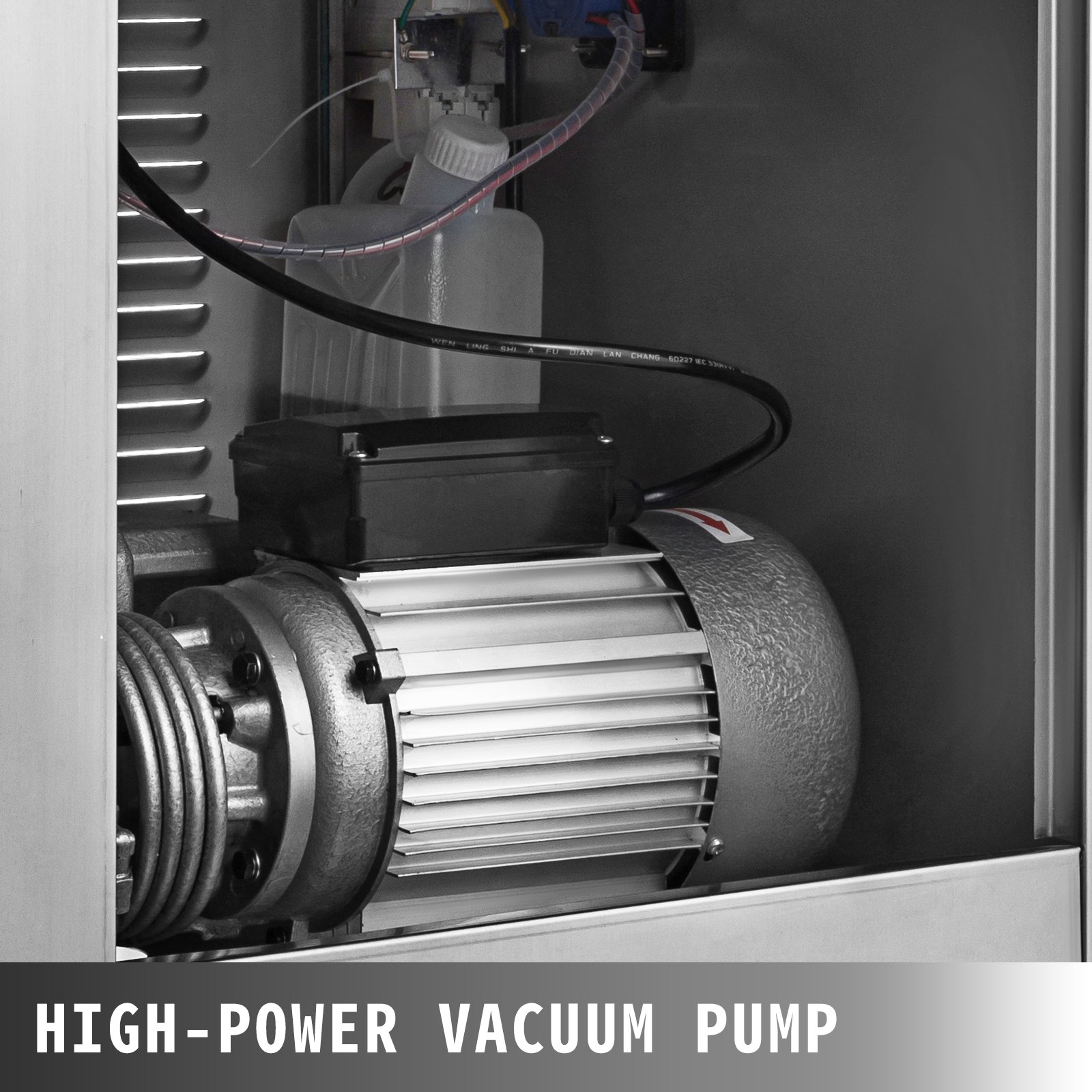 Vakuumierer Vakuumiergerät Vakuummaschine Dz-400t 20 M³/h Rostfreier Stahl