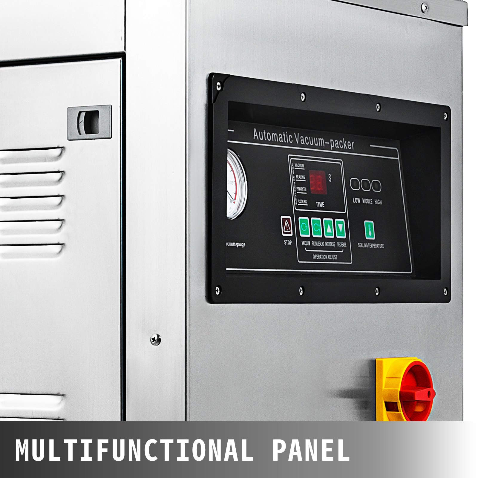 Vakuumierer Vakuumiergerät Vakuummaschine Dz-400t 20 M³/h Rostfreier Stahl