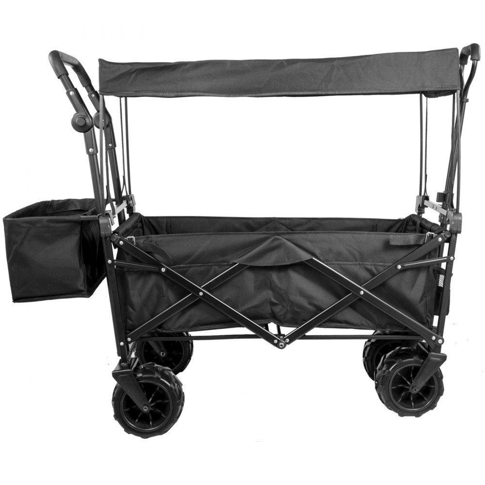 Bollerwagen Faltbar Handwagen Faltbar Schwarzgerätewagen Transportartmit Dach