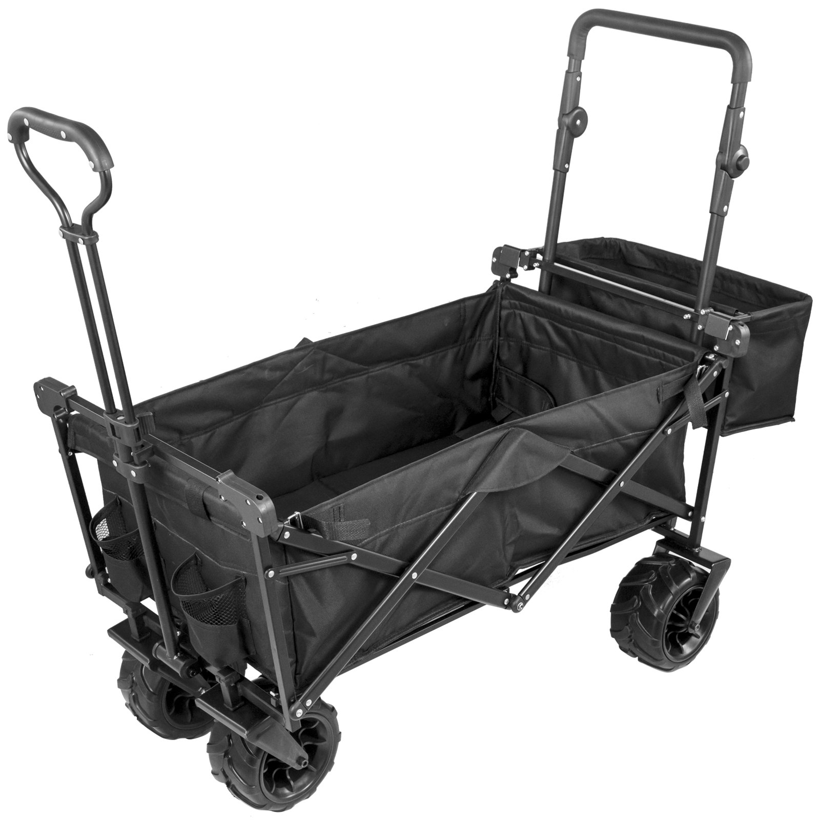 Bollerwagen Faltbar Handwagen Faltbar Schwarzgerätewagen Transportartmit Dach