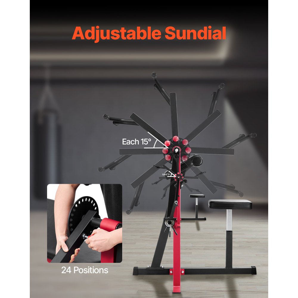 VEVOR Preacher Curl Bank, 2 in 1 Bizeps-Curlbank und Trizeps-Extension-Maschine, isolierte Bizeps-Station mit sitzendem Arm, Krafttrainingsbank, Trainingsgerät für das Heim-Fitnessstudio