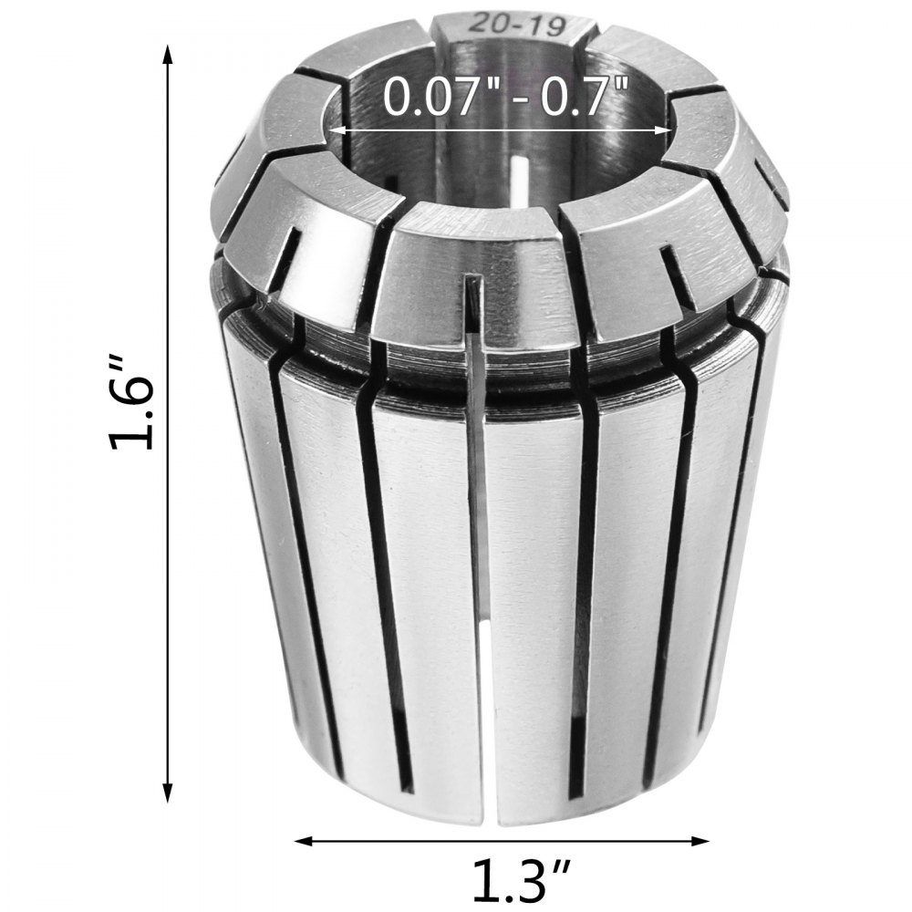 Vevor Spannzangen U 20 Stück Im Satz Er32 Federarbeitszangen 2-20 Mm 45# Stahl